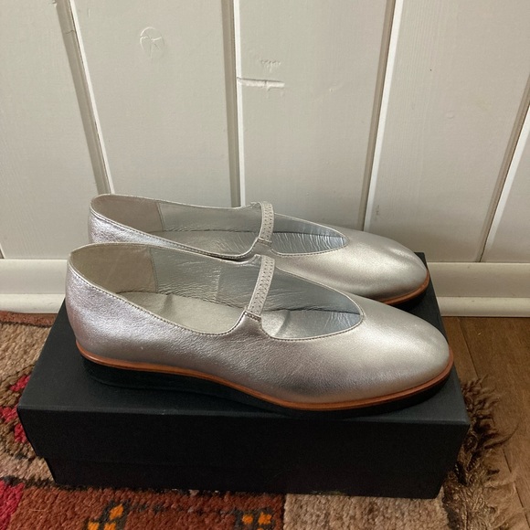 For Zora Silver Ballet Wedge size 10 - Picture 4 of 11